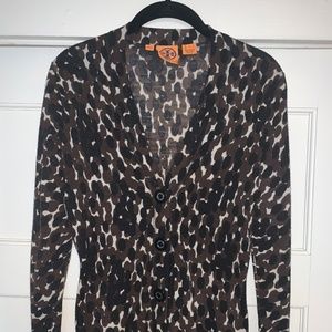 Tory Burch Printed Cardigan